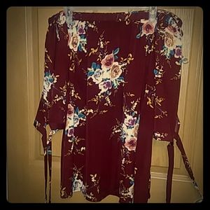 Off the shoulder top